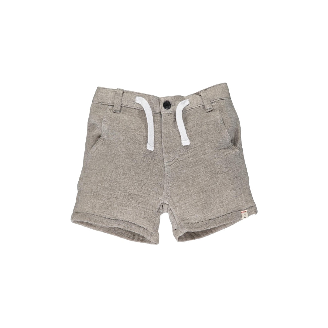 BROWN CREW GAUZE SHORT