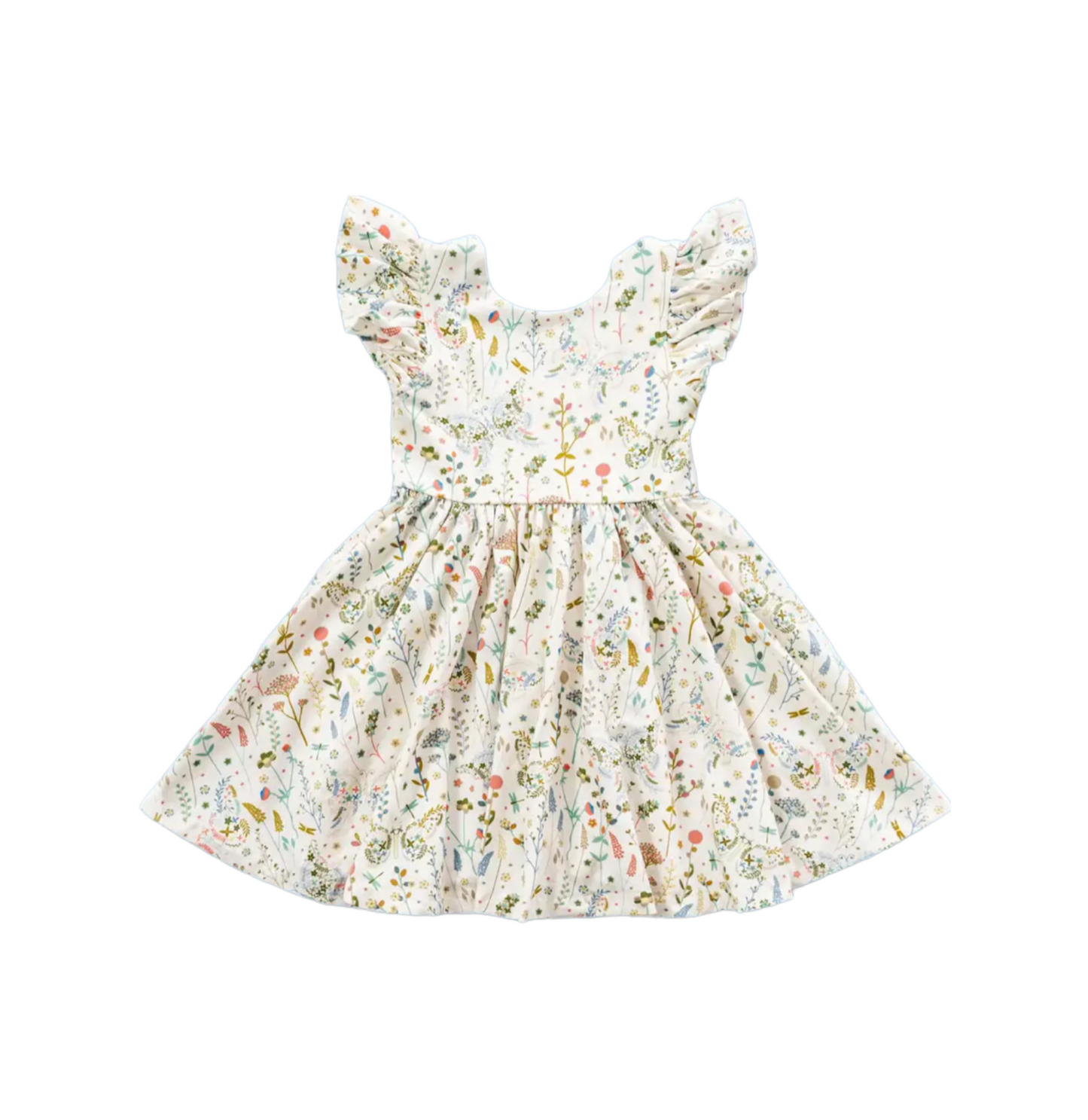 OLIVIA DRESS IN BUTTERFLY