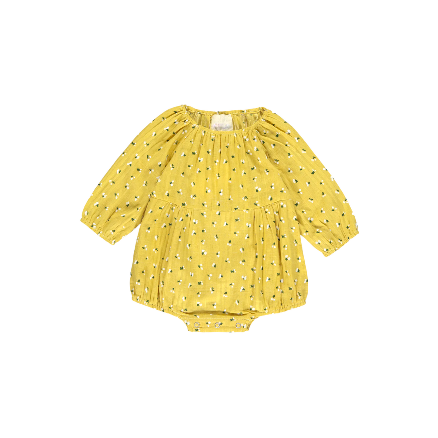 DAISY BUBBLE / GOLD FLORAL