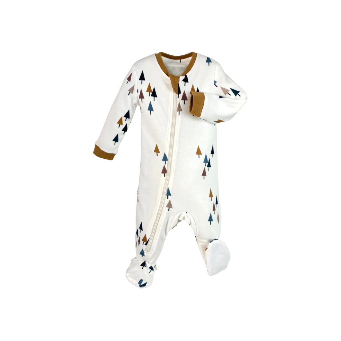 ALL SPRUCED UP- BABYSUIT / FOOTED