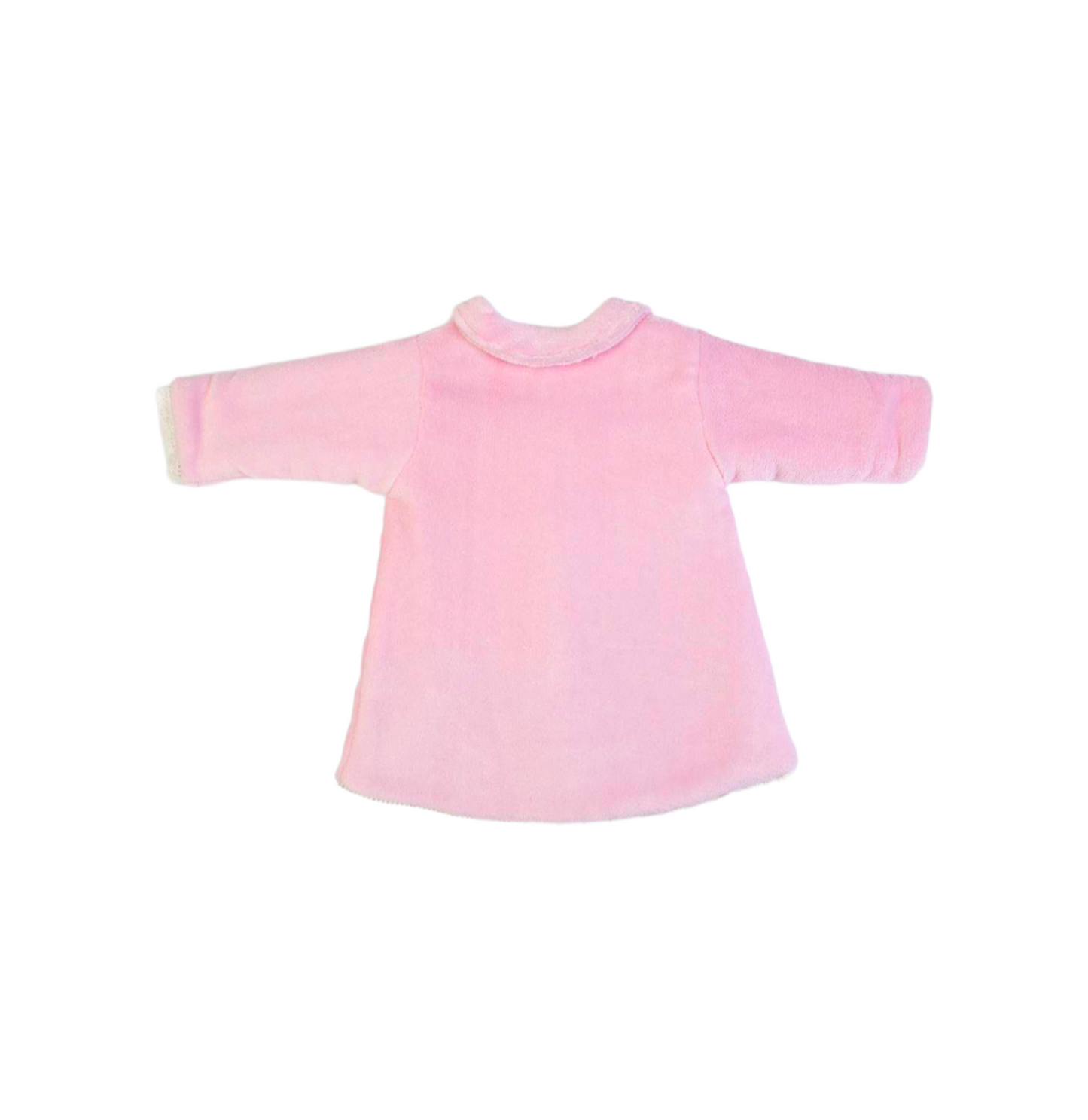 LONG PADDED CARDIGAN/ PINK