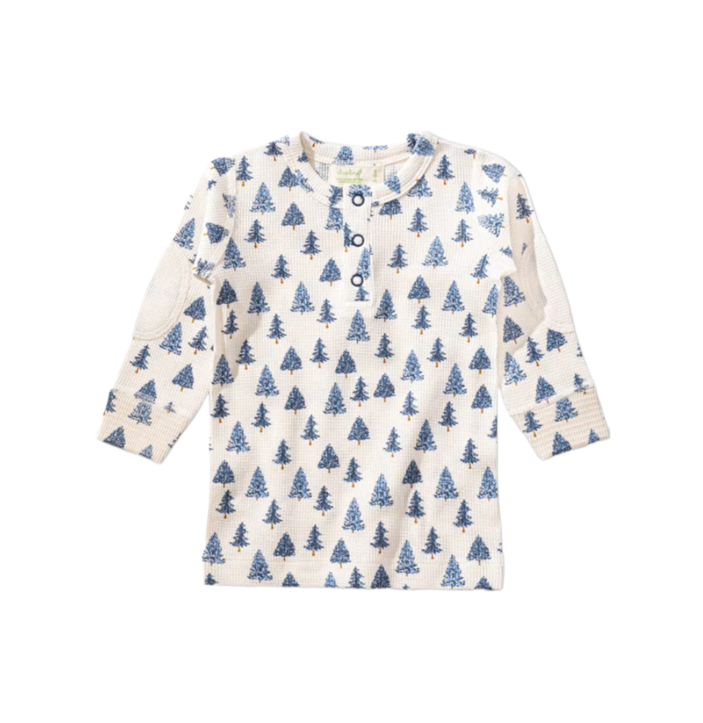 PINE TREE WAFFLE LONG SLEEVE TEE