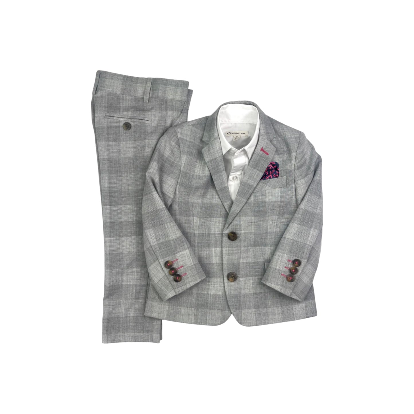 LONDON CHECK MOD SUIT TOP
