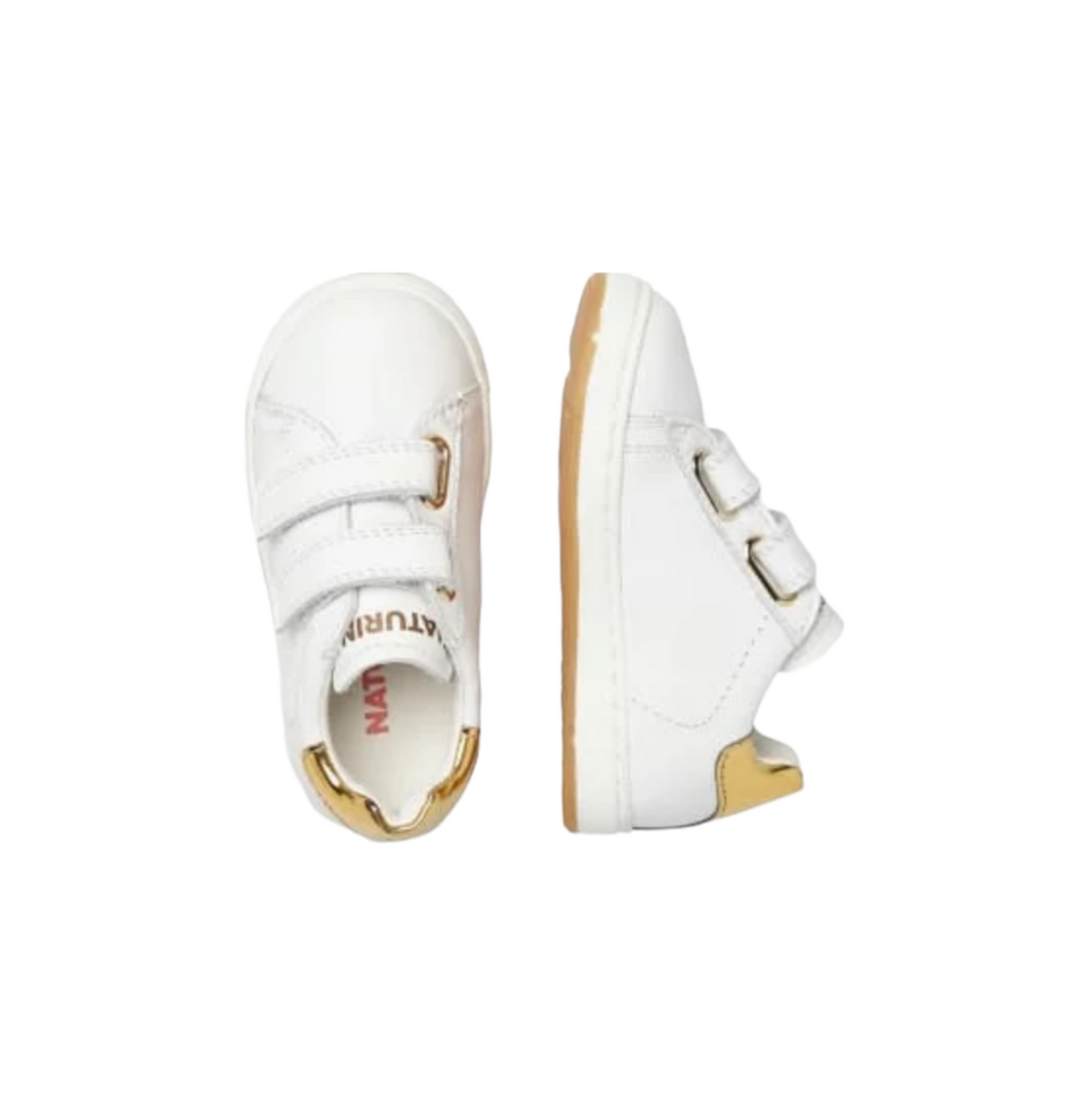 NATURINO HASSELT CALF / WHITE PLATINUM