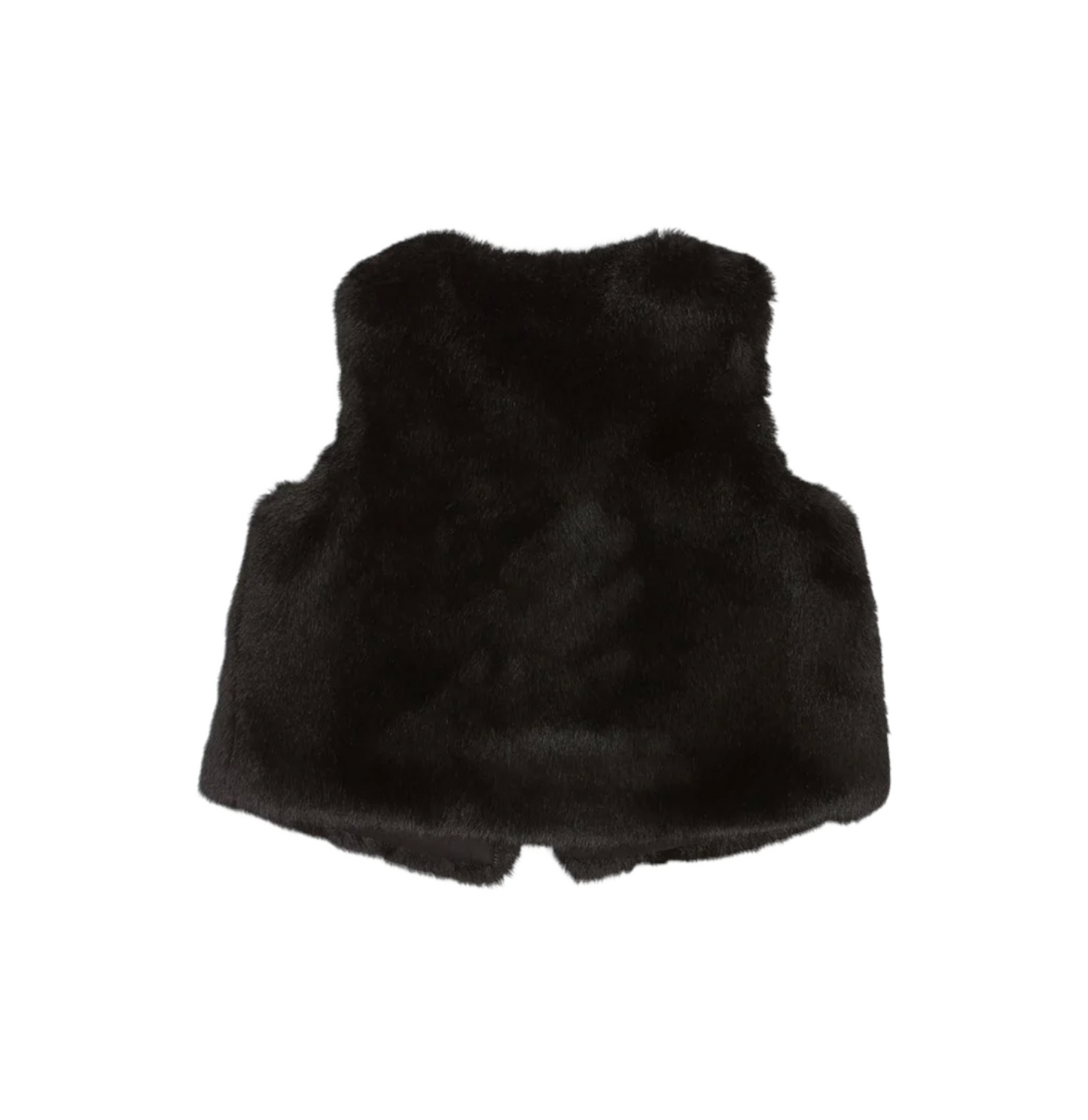 SS FUR VEST / BLACK