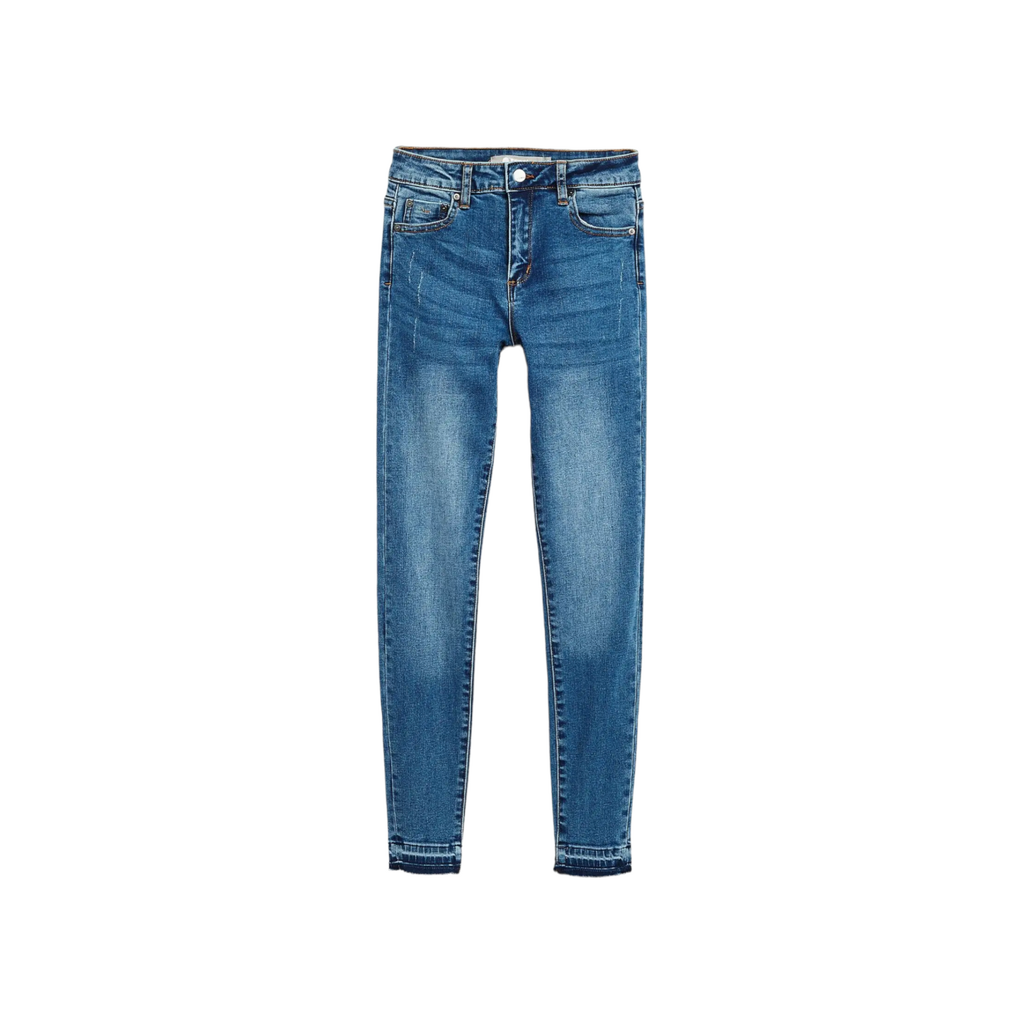 GIRLS HIGHRISE ANKLE JEANS