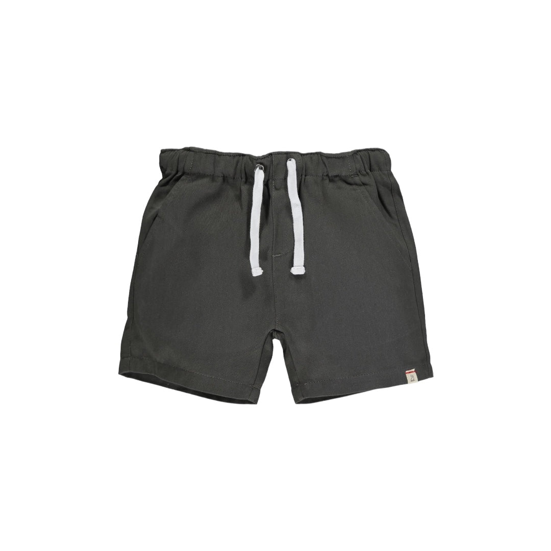 GREY HUGO TWILL SHORTS