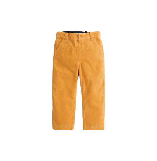 JOJO MAMAN CORD TROUSERS/ GOLD