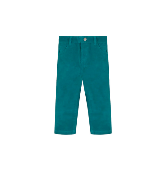 JOJO MAMAN CORD TROUSERS / TEAL