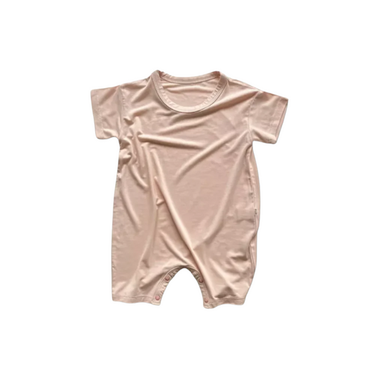 PEEKABOO BODYSUIT / PINK SOLID