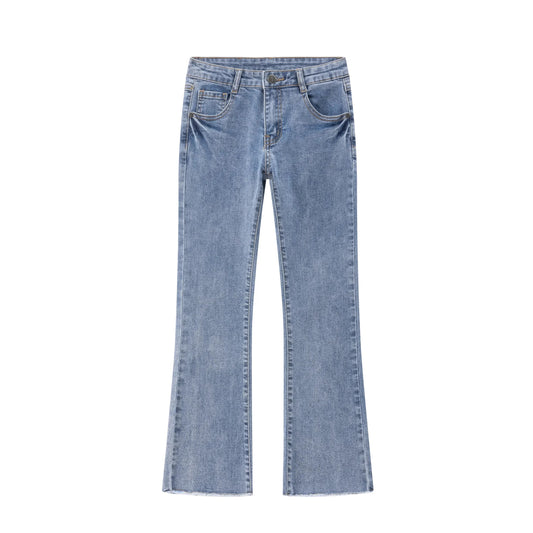 GIRLS DENIM BELL BOTTOMS