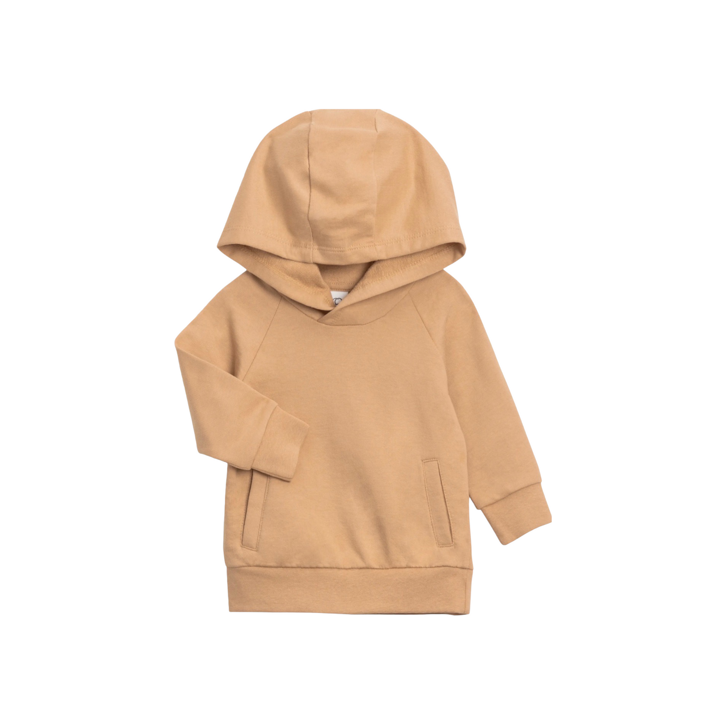 ASHLAND FRENCH TERRY HOODED PULLOVER / TAN