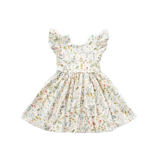 OLIVIA DRESS IN BUTTERFLY