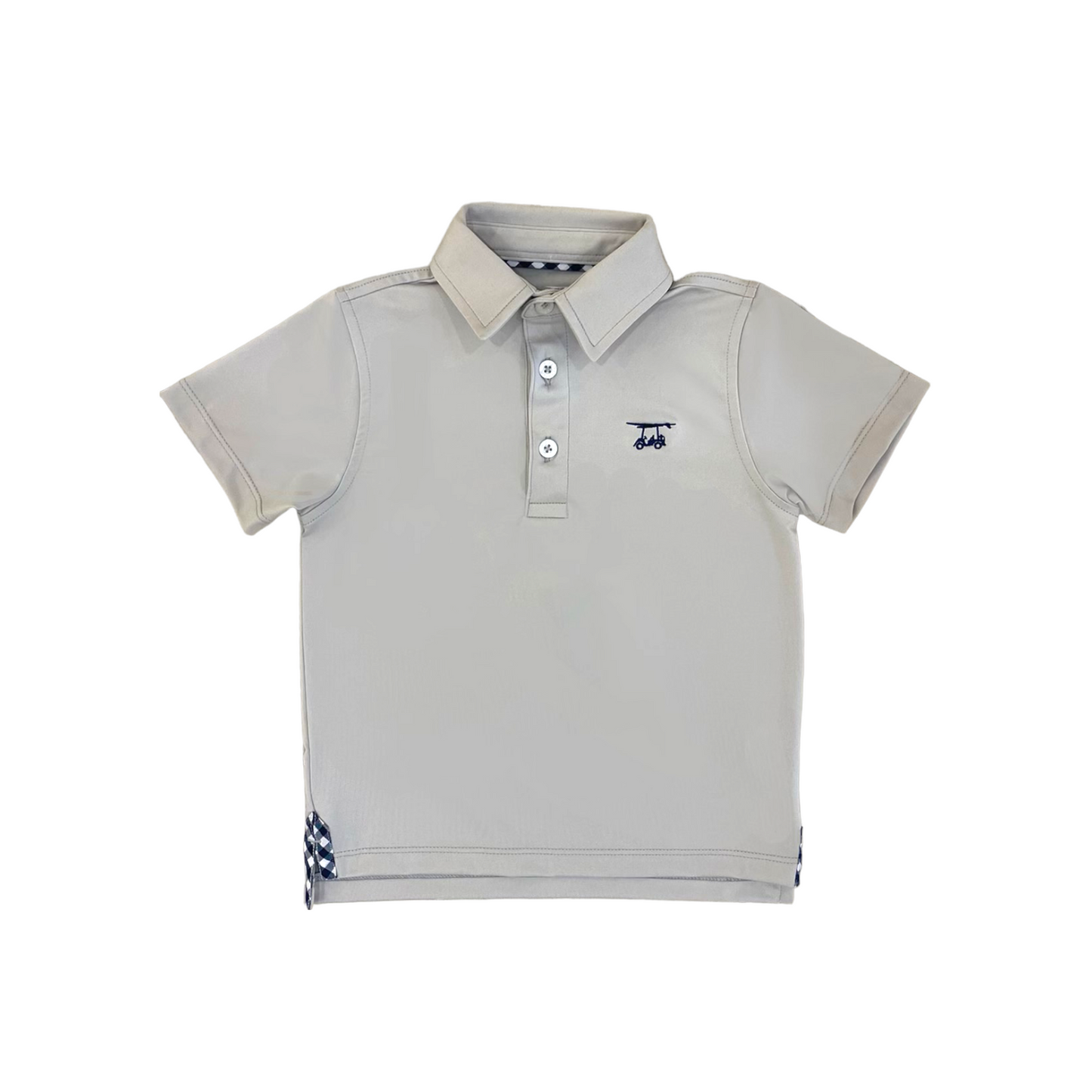 ALBATROSS YOUTH POLO / SOLID PEARL GREY