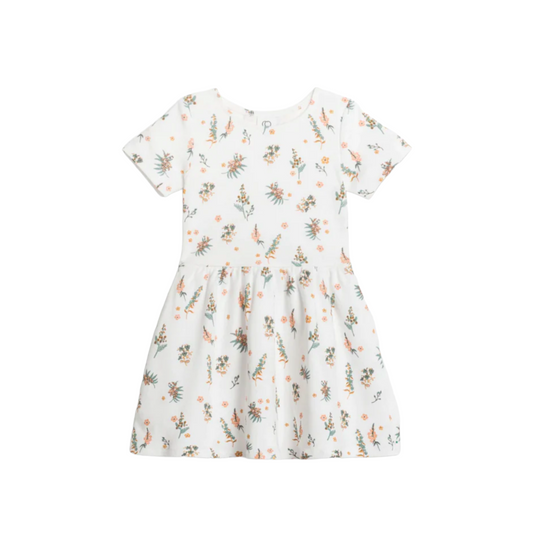 STELL SS SWING DRESS / ESTER FLORAL TIDE