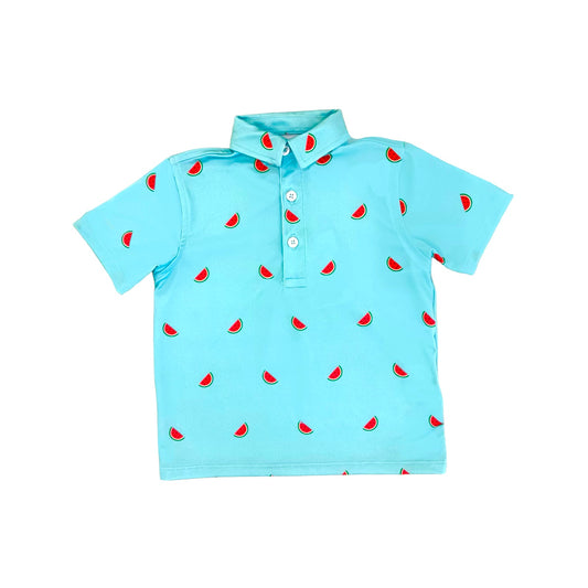 ALBATROSS YOUTH POLO / ARUBA W WATERMELON