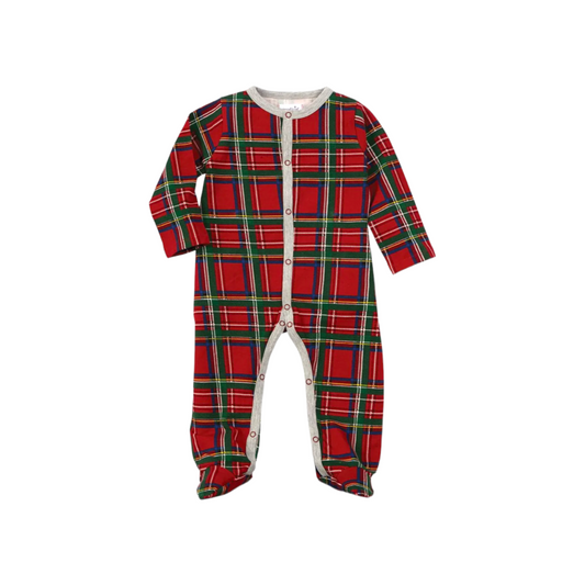 RED FOOTED TARTAN SLEEPER