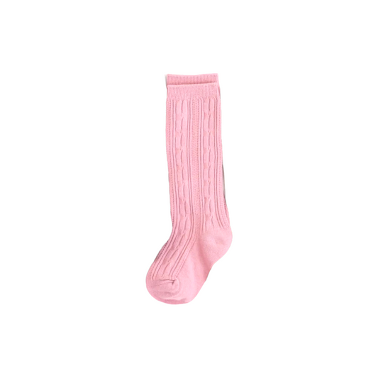 KNEE HIGH SOCKS / DUSTY ROSE