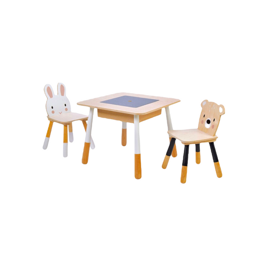 FOREST TABLE AND CHAIRS