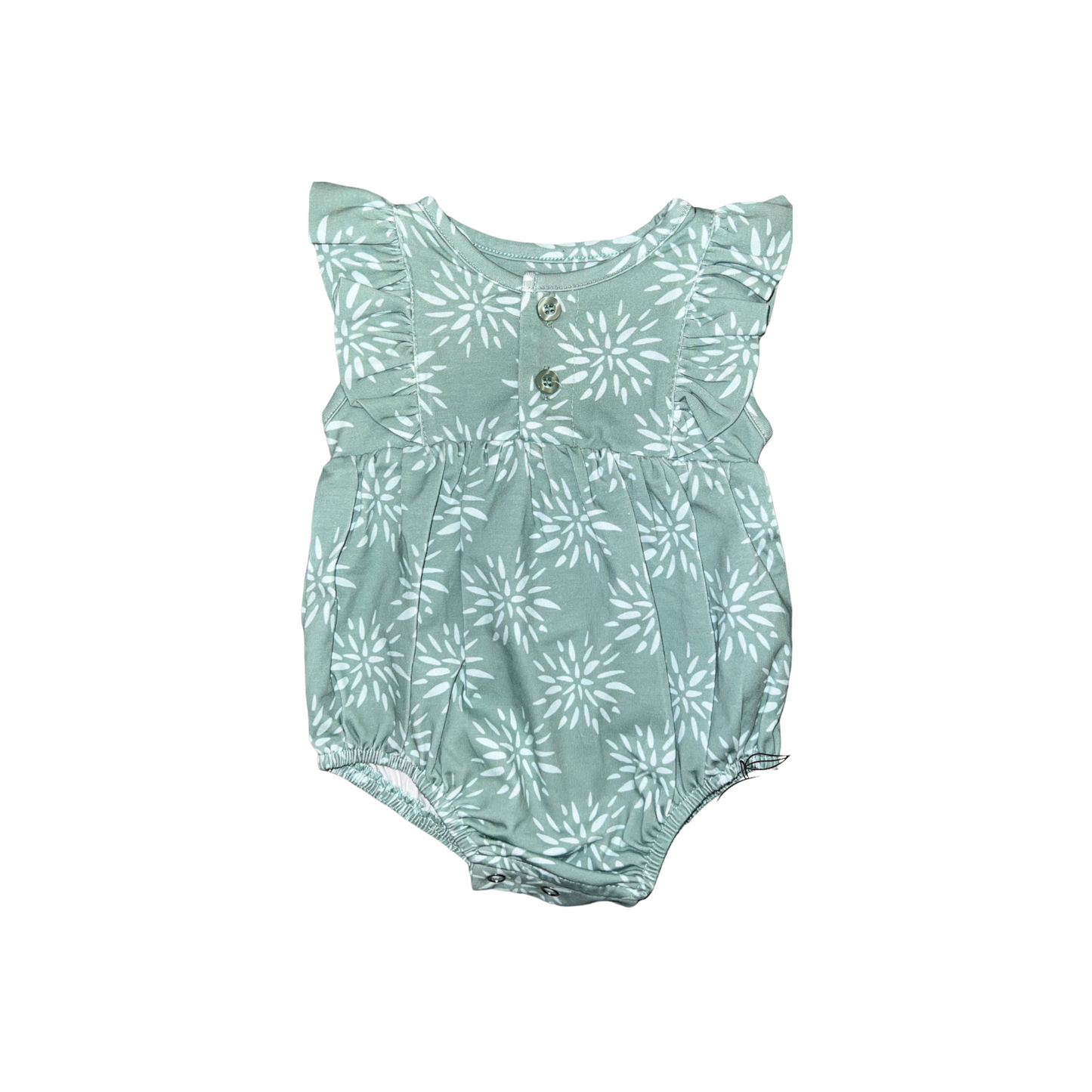 BETSY ROMPER IN GARDEN SPARKLE