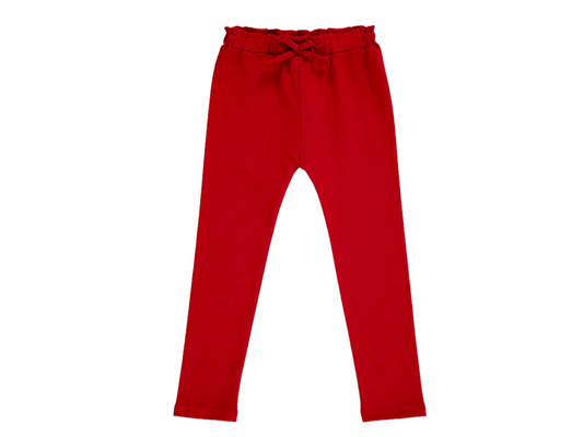 FAWN JERSEY PANTS / BURGUNDY