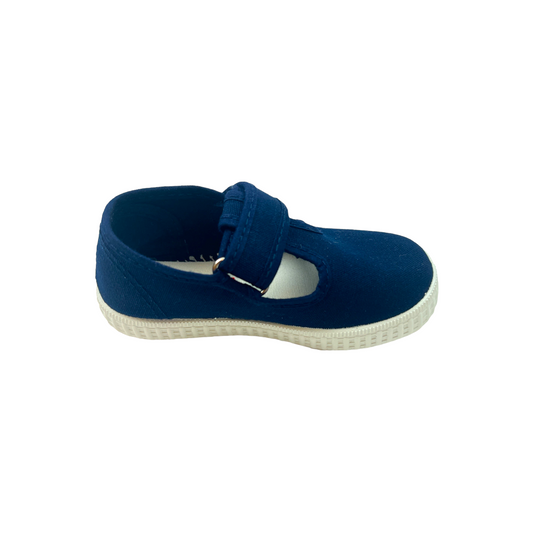 TODDLER T-STRAP / NAVY