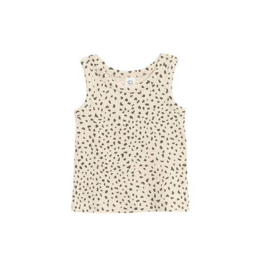 LENI TANK, CHEETAH / PEWTER