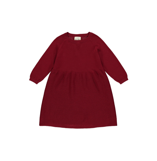 MIMI DRESS / BURGUNDY