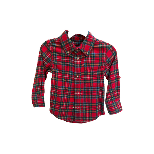 TARTAN PLAID  TOP