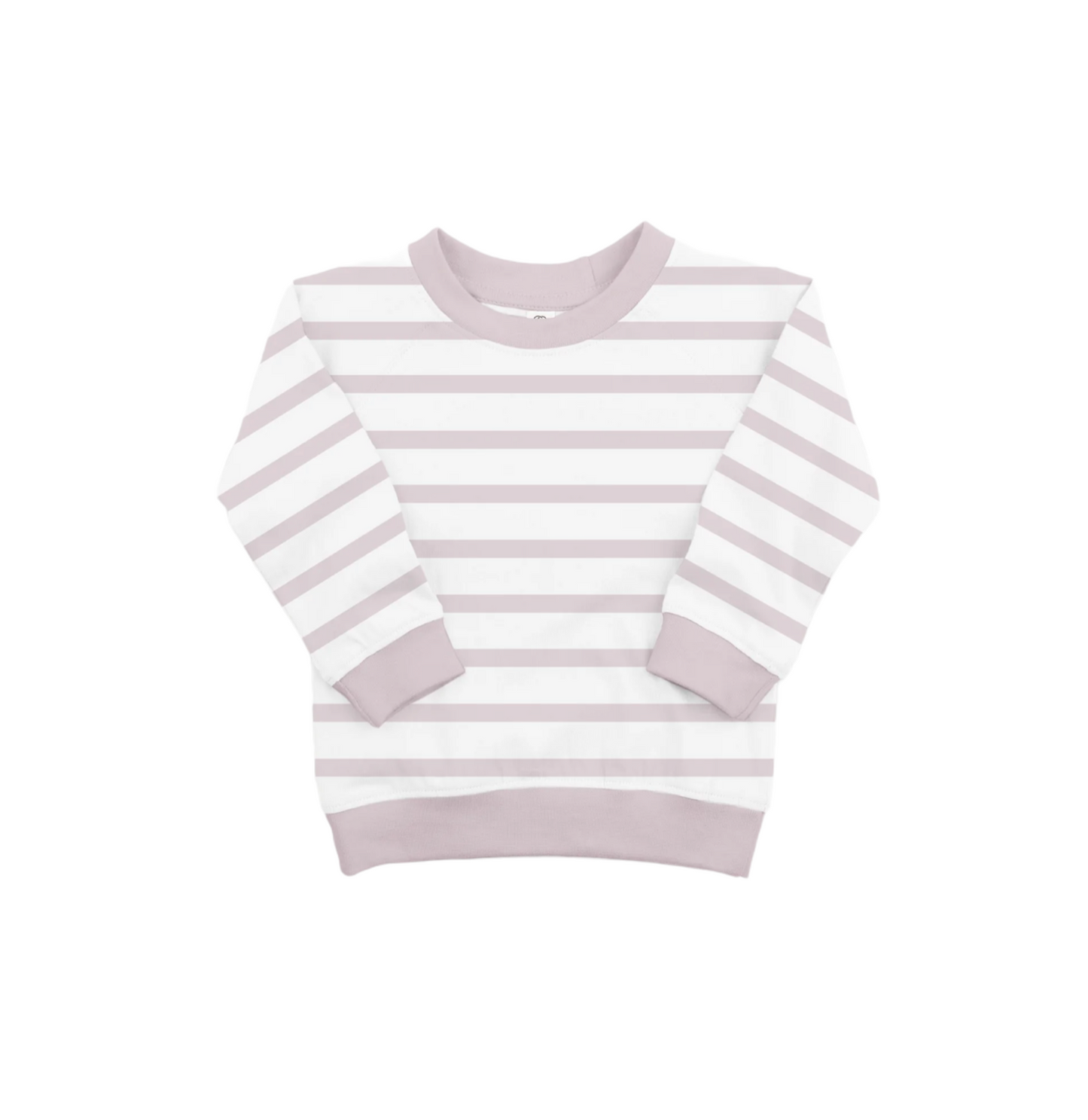 PORTLAND PULLOVER / BETTY STRIPE / LAVENDER