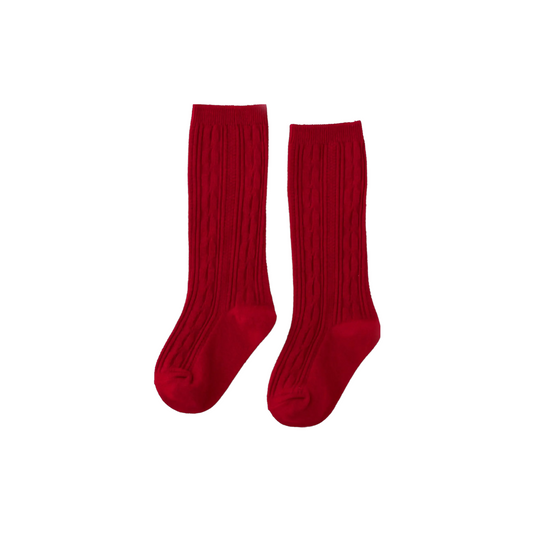 TRUE RED KNEE HIGH SOCKS