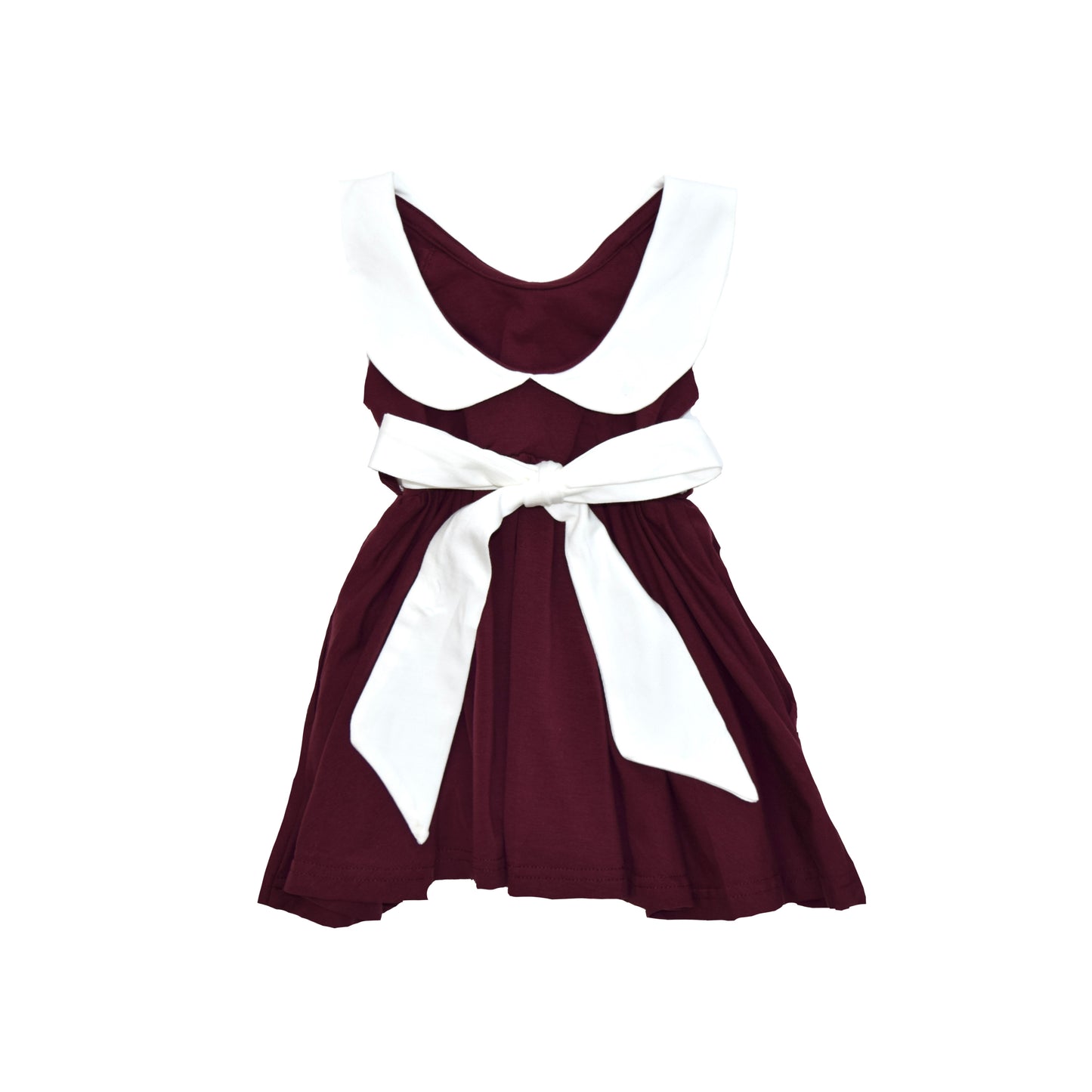 GRACE DRESS IN BURGUNDY