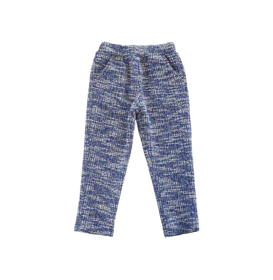 TWEED PANTS / BLUE