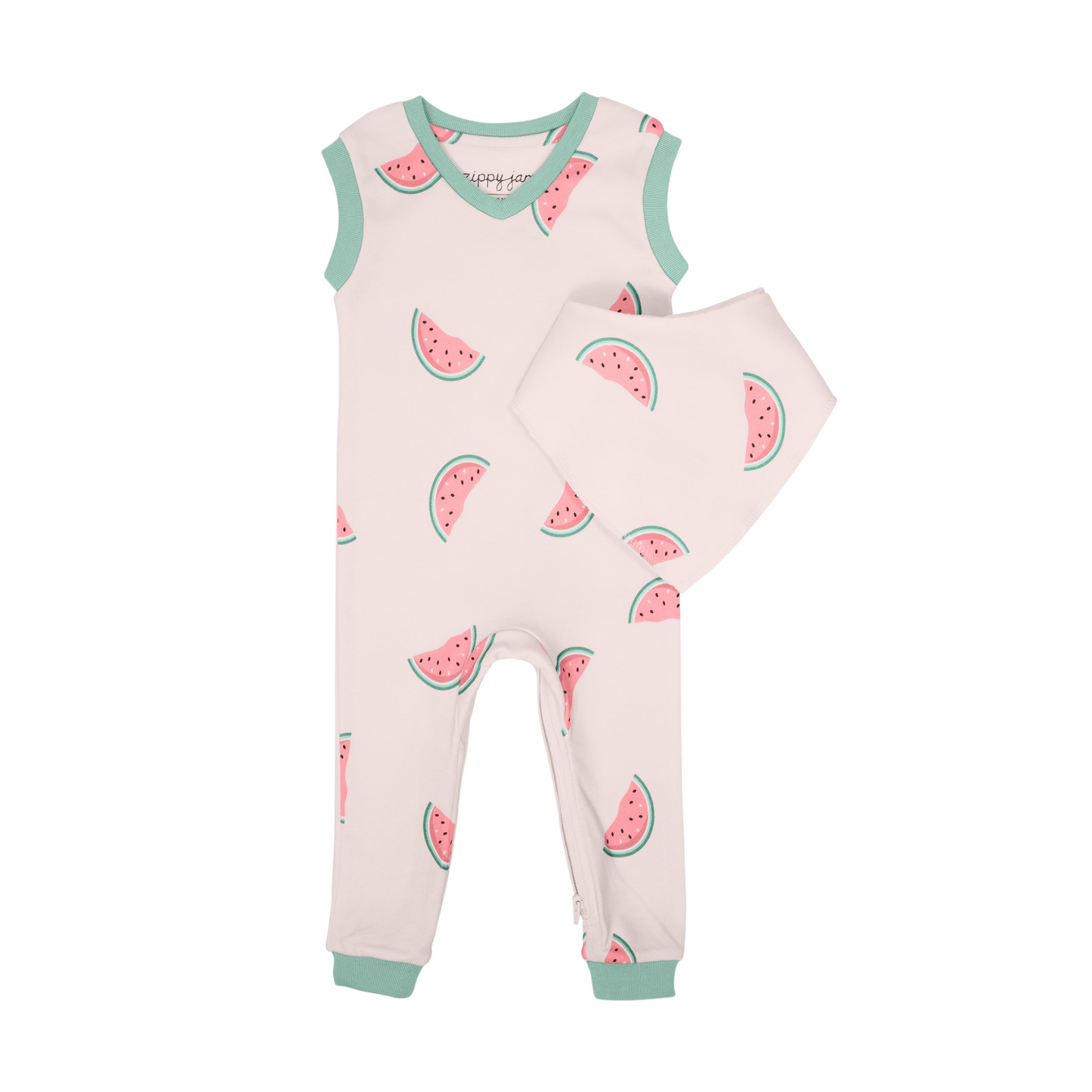 WATERMELON WIGGLES-  BABYSUIT/ ROMPER